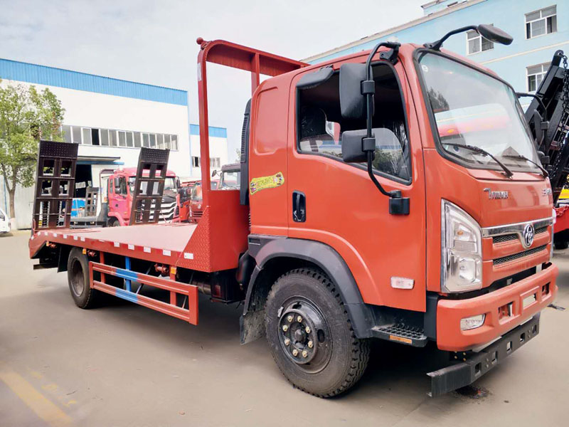 三環(huán)單橋平板車(chē)