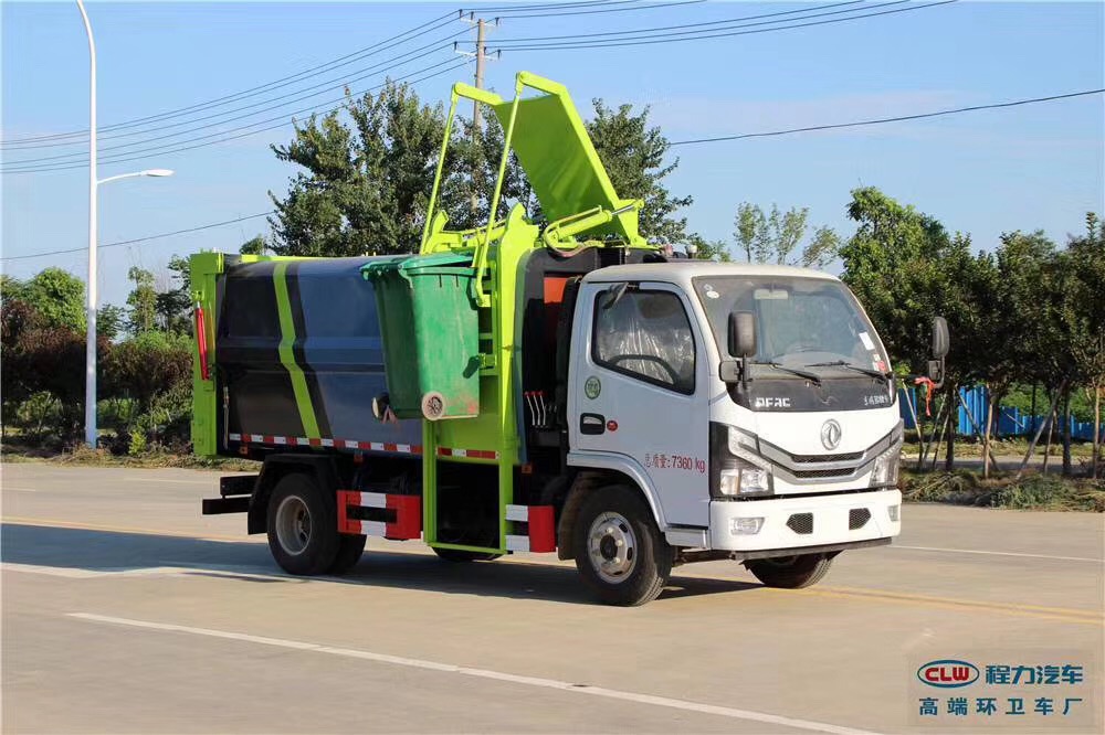國(guó)六東風(fēng)?多小?利卡側(cè)裝壓縮垃圾車(chē)多維展示