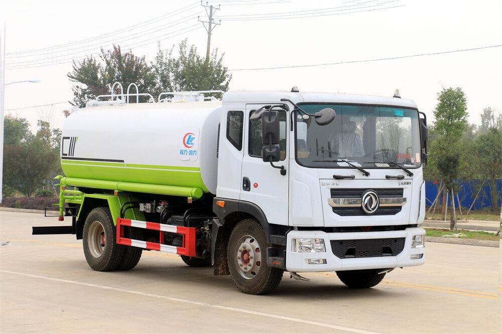 15方D9前沖后灑側(cè)噴高炮灑水車(chē)效果視頻